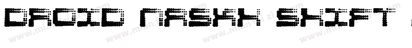 Droid Naskh Shift Al字体转换